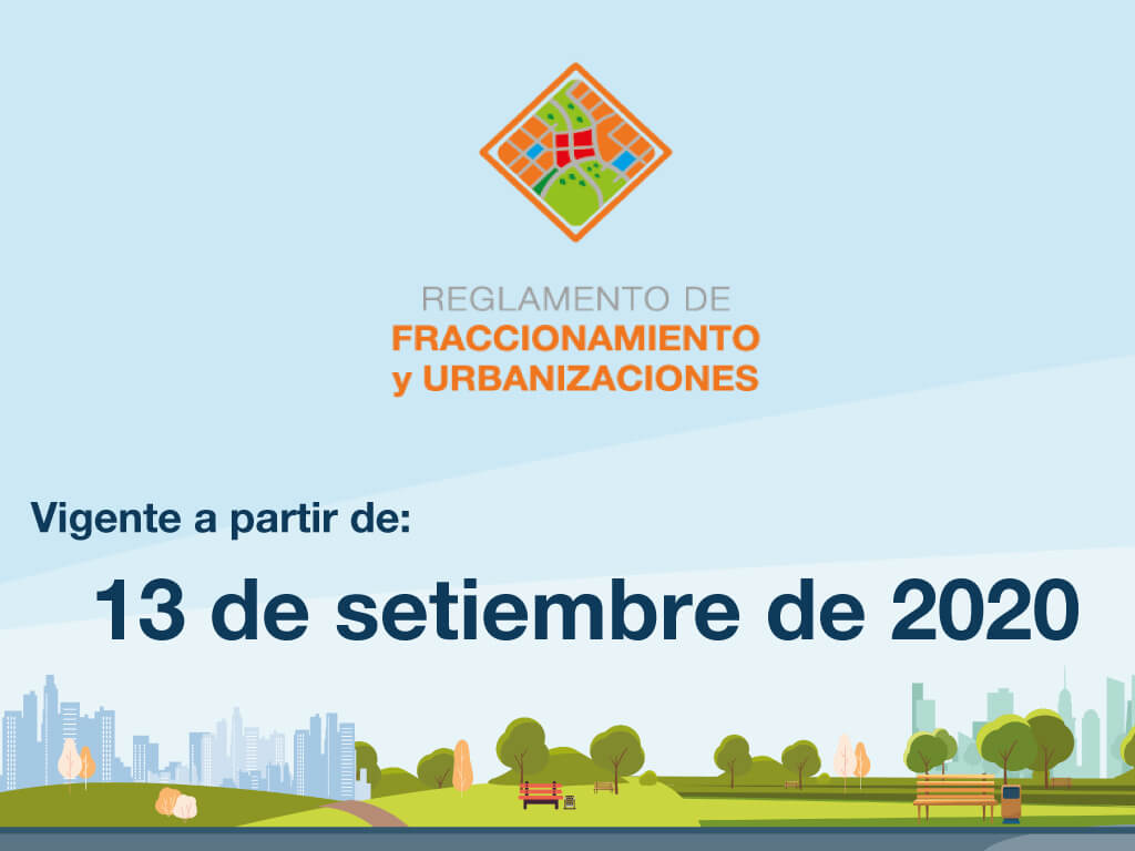 Reglamento de Fraccionamiento y Urbanizaciones