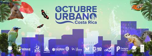 Imagen publicitaria de Octubre Urbano Costa Rica..