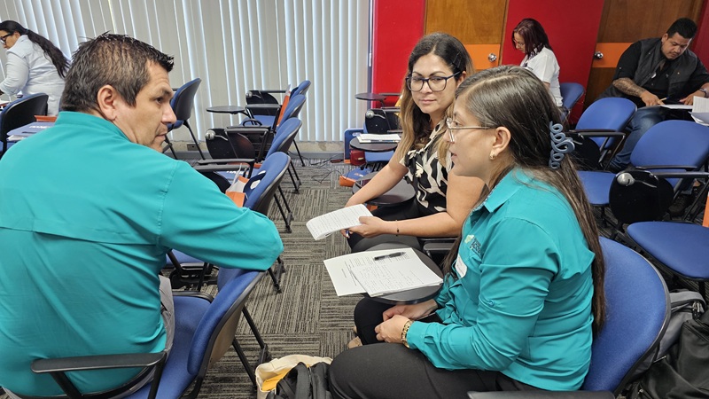 Las personas participantes realizaron talleres dinámicos de cómo realizar videos cortos para posicionar los mensajes clave sobre Planes Reguladores