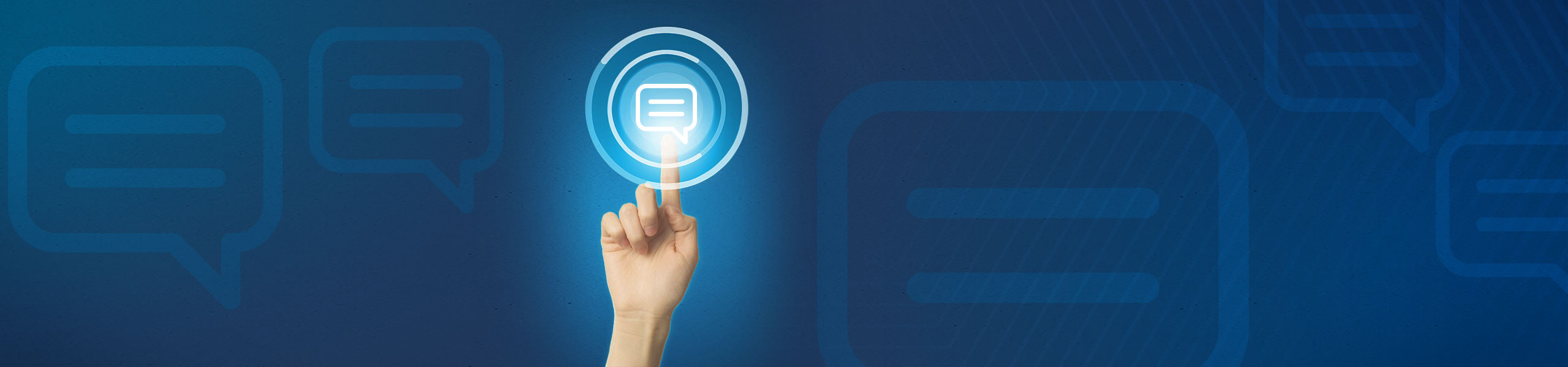 fondo azul como un globo de hablar con el nombre Transparencia y Datos Abiertos